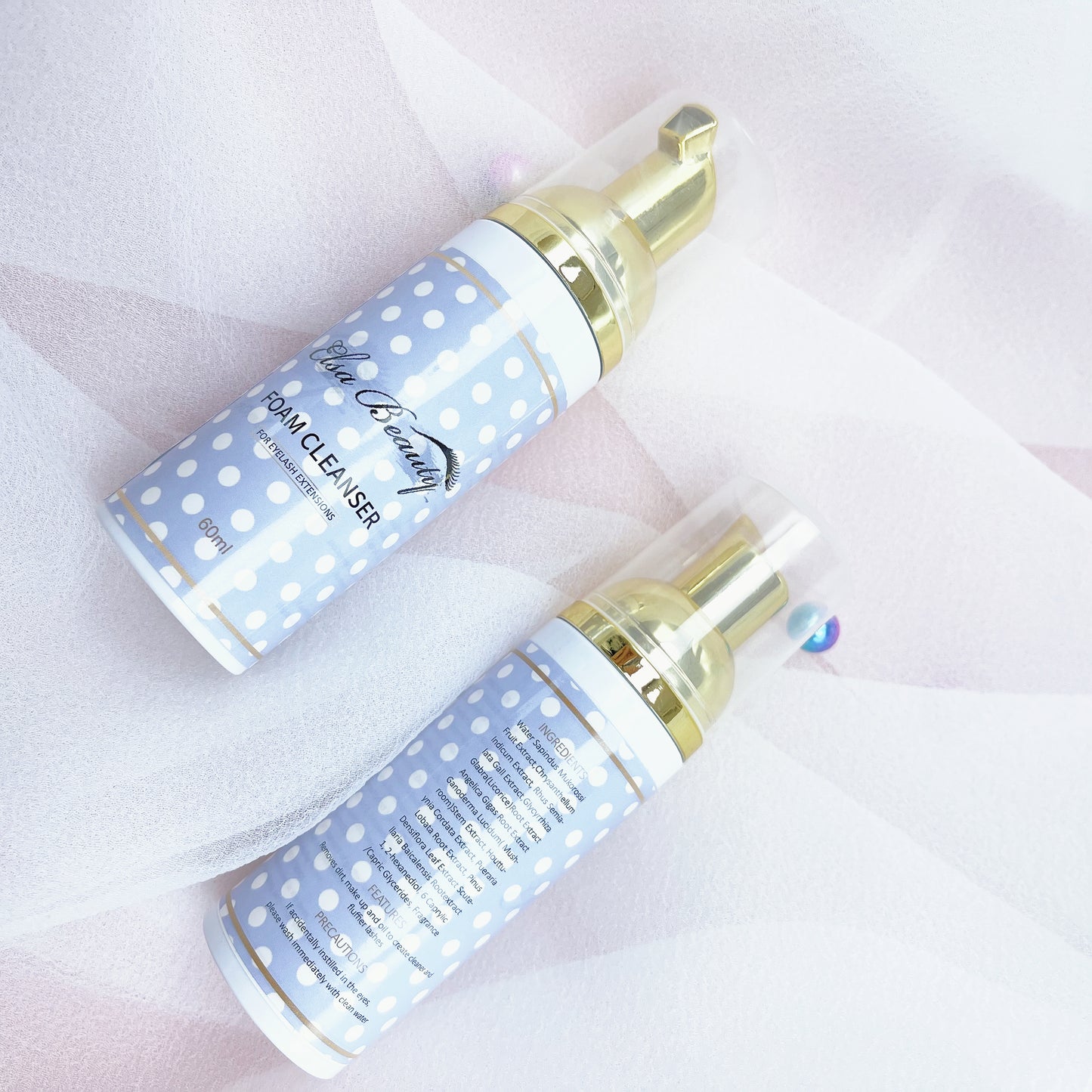 Bubble Foam Cleanser Lash Shampoo