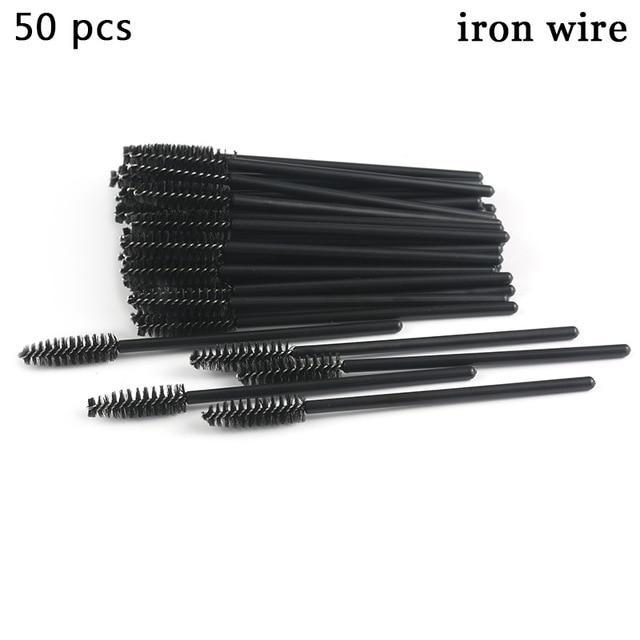 50PCS Eyelash Brushes