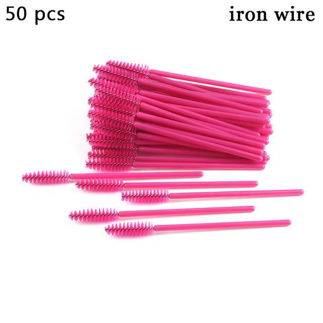 50PCS Eyelash Brushes