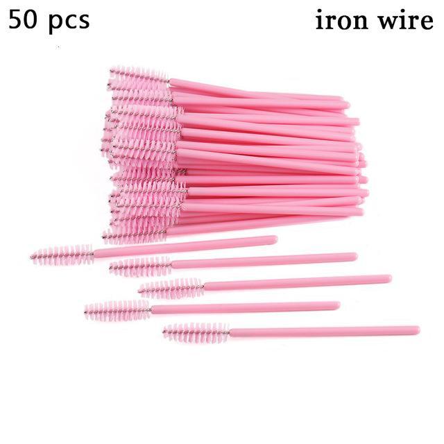50PCS Eyelash Brushes