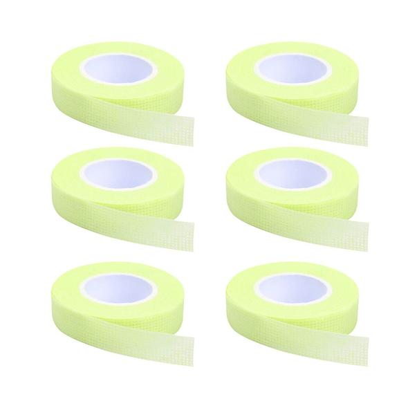 6 Rolls Micropore Eyelash Tape Green