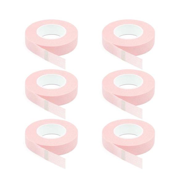 6 Rolls Micropore Eyelash Tape Pink