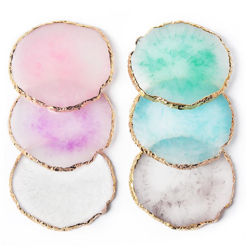 Agate Crystal Stone Glue Pallet
