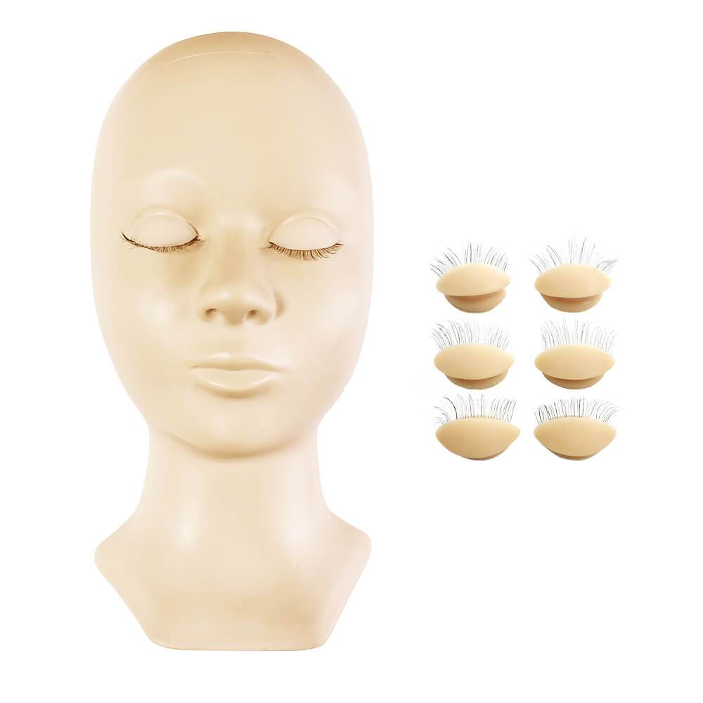 Mannequin With Replacement Eyelids