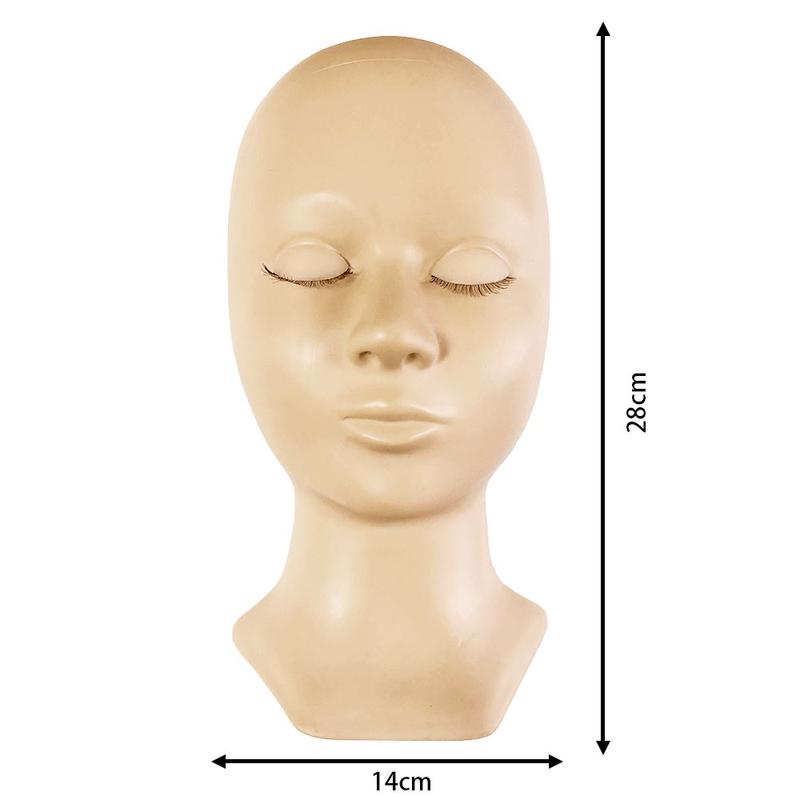 Mannequin With Replacement Eyelids