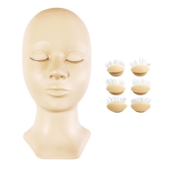 Mannequin With Replacement Eyelids