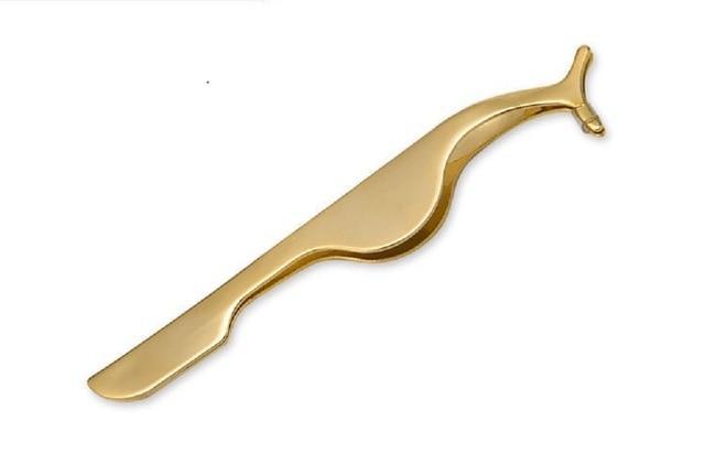 Strip Mink Eyelash Applicator Tweezer