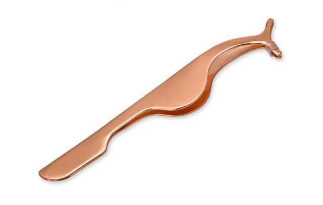Strip Mink Eyelash Applicator Tweezer