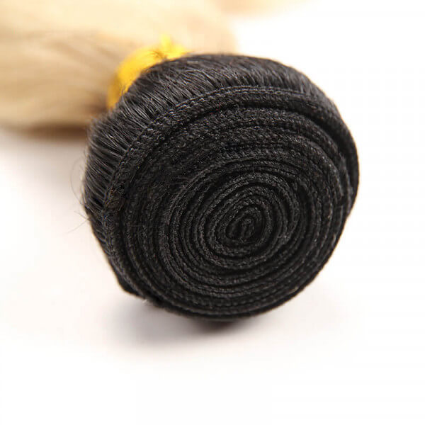 3pcs 1B/613 Blonde Bundles Body Wave Virgin Hair Weave 3 Bundle Deals