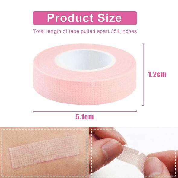 6 Rolls Micropore Eyelash Tape Pink