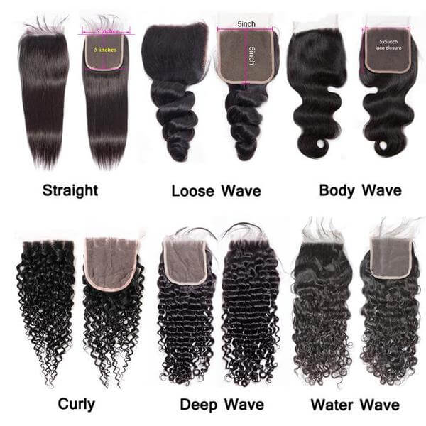 Swiss HD Lace 4x4 Closure with 3pcs 12A Bundles Multiple Texture