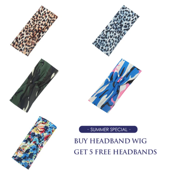 Affordable&Beginner Friendly Romantic Wave Curly Headband Wig