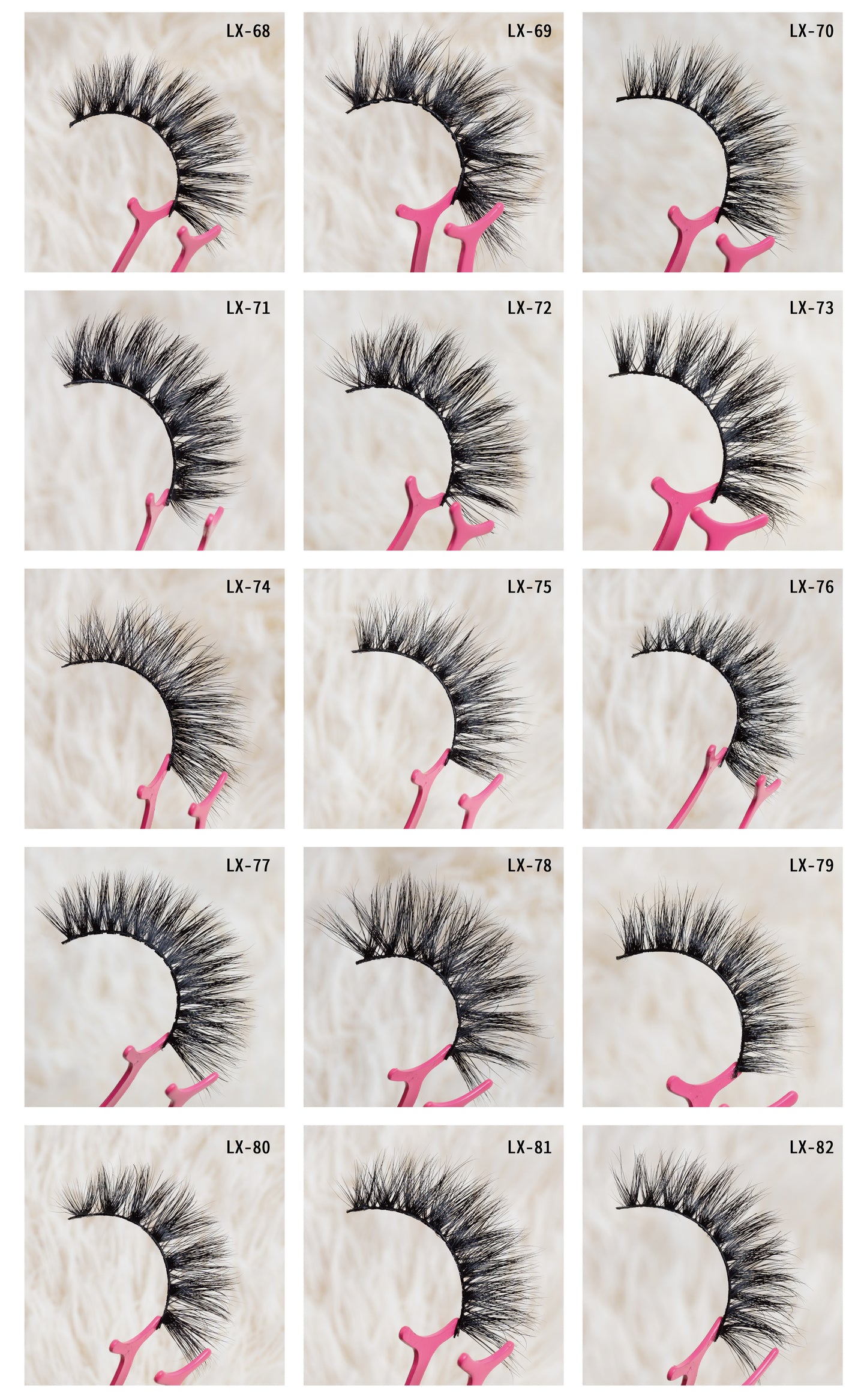 3D Mink Eyelash False Lashes