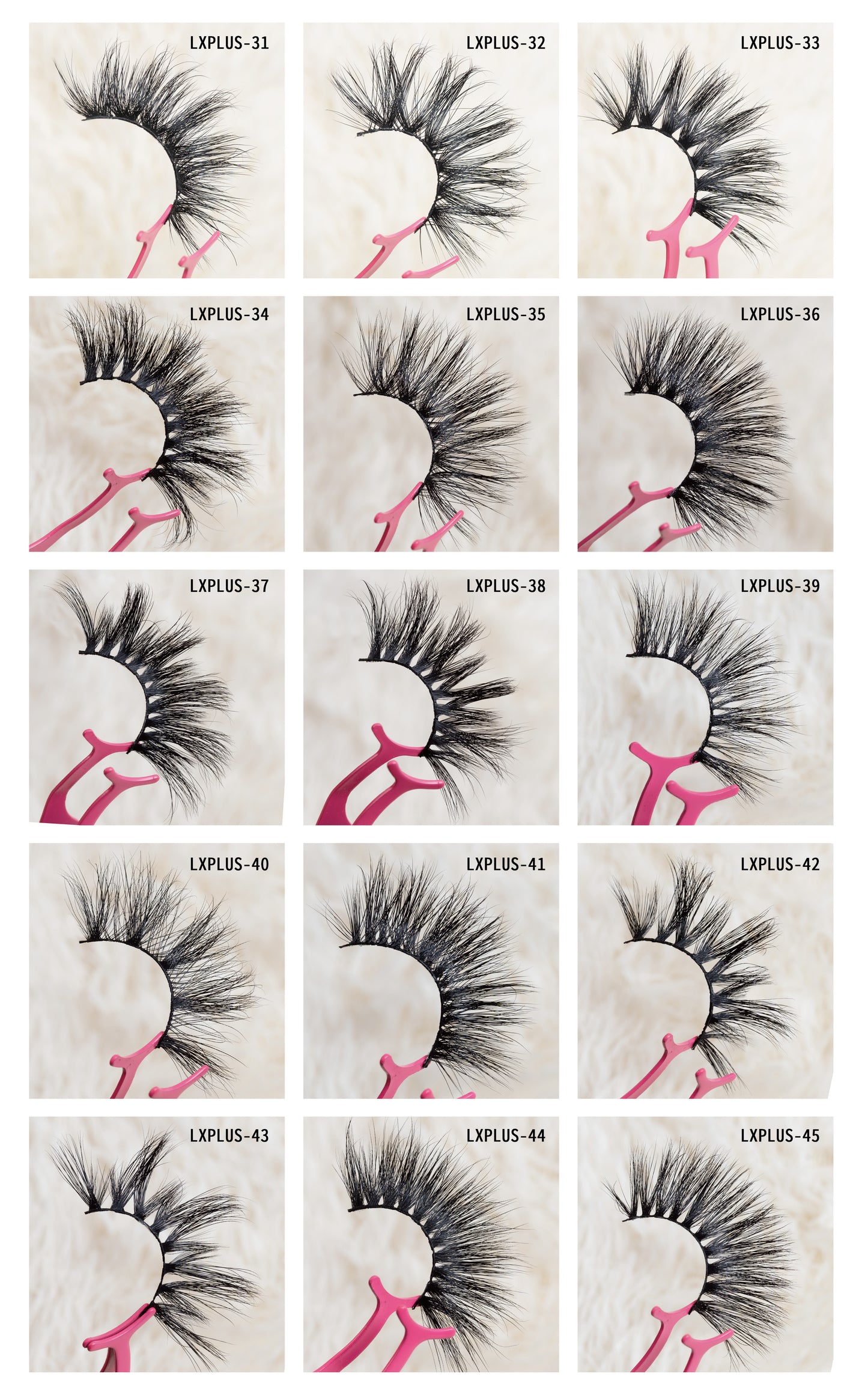 3D Mink Eyelash False Lashes